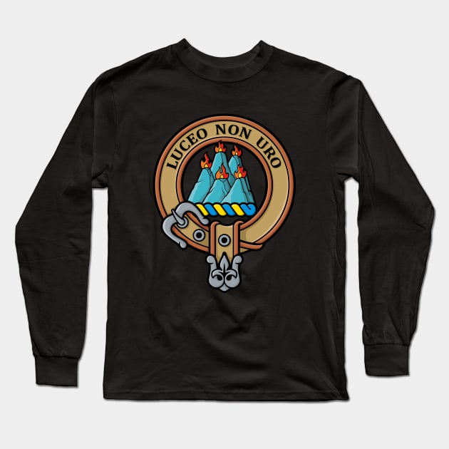 Clan MacKenzie Crest Long Sleeve T-Shirt by sifis